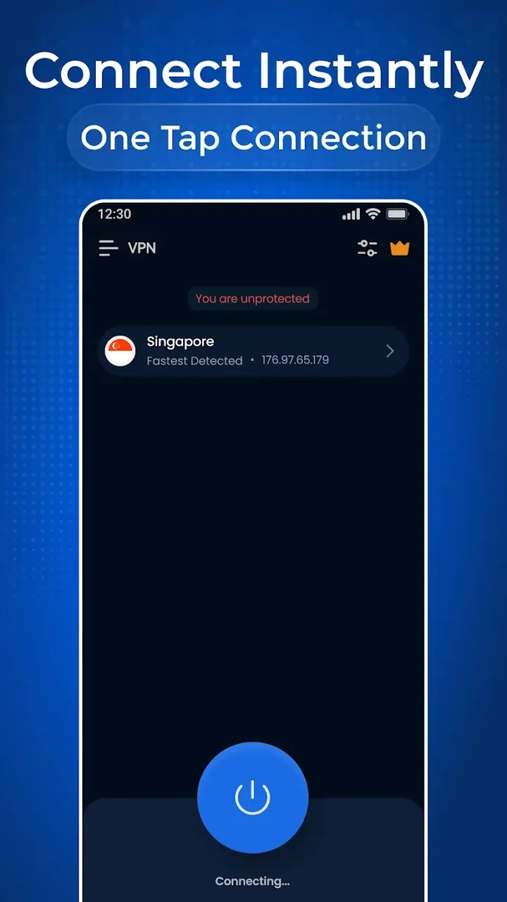 Capture d'écran Edge VPN – Simple & Fast 3