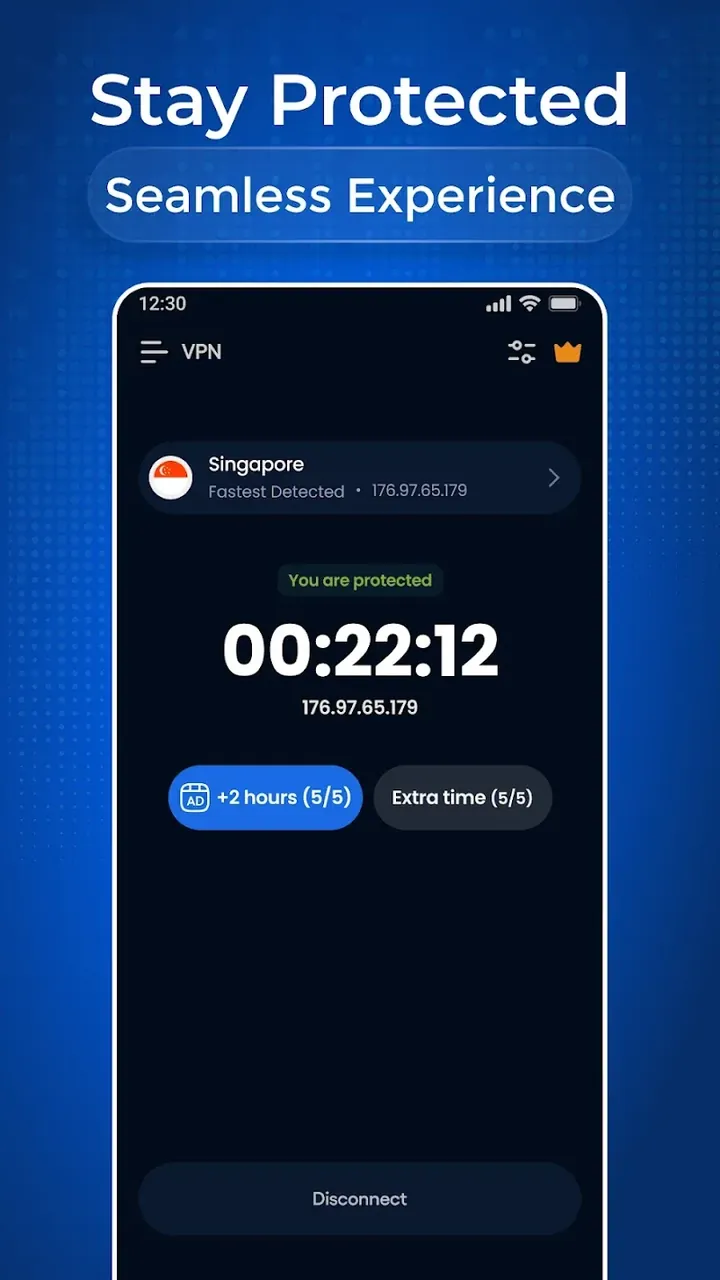 Capture d'écran Edge VPN – Simple & Fast 5
