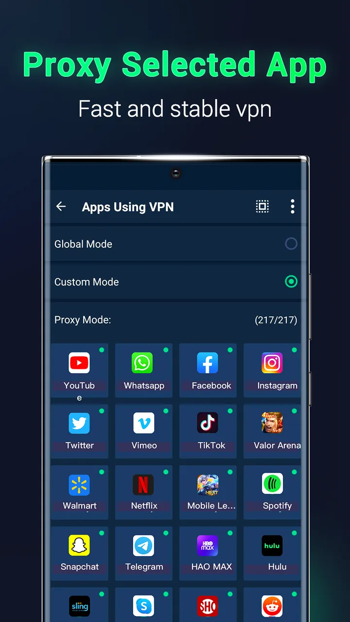 MATE VPN app screenshot 2