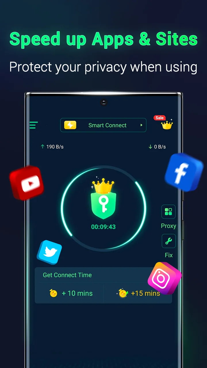 MATE VPN app screenshot 5