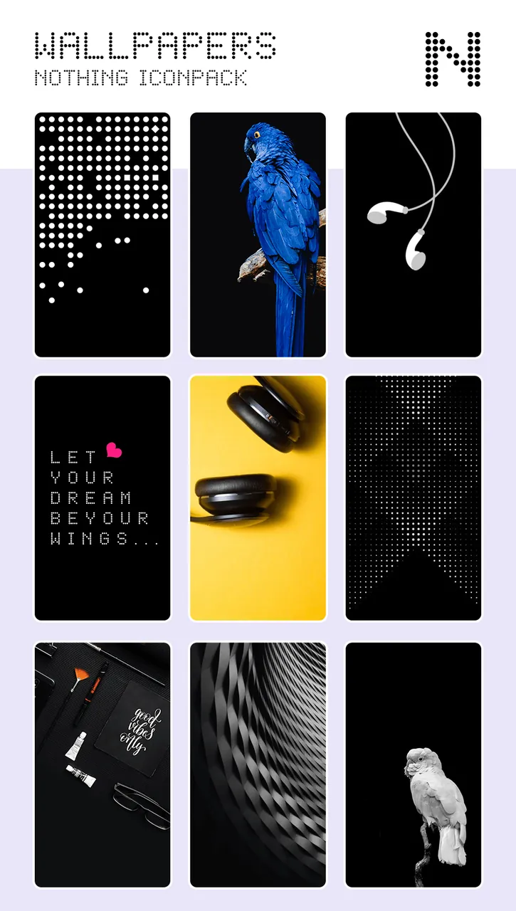 Nothing Icon Pack capture d'écran 6