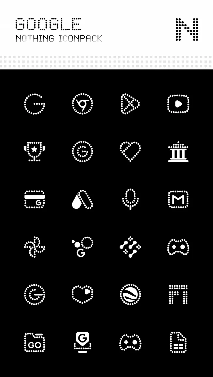 Nothing Icon Pack capture d'écran 4