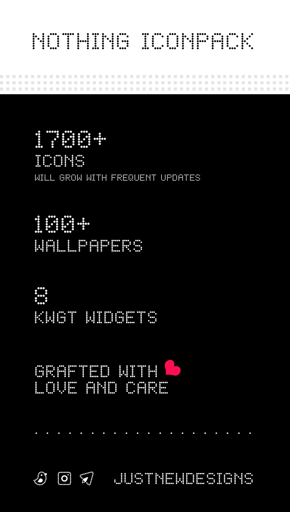 Nothing Icon Pack capture d'écran 7