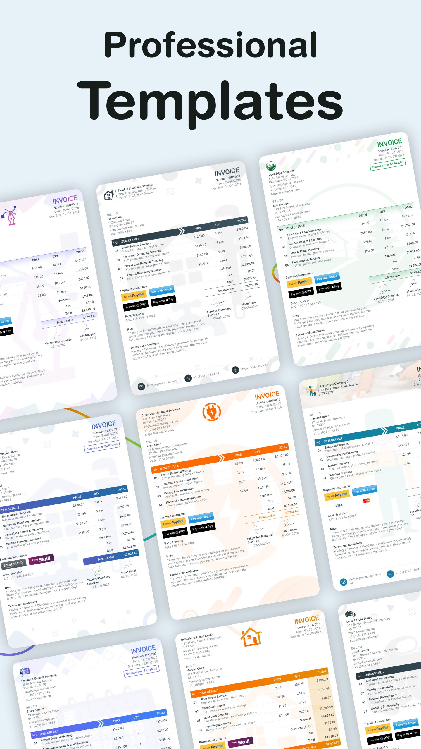 Capture d'écran de l'application Invoice Maker: Atom Invoice 2