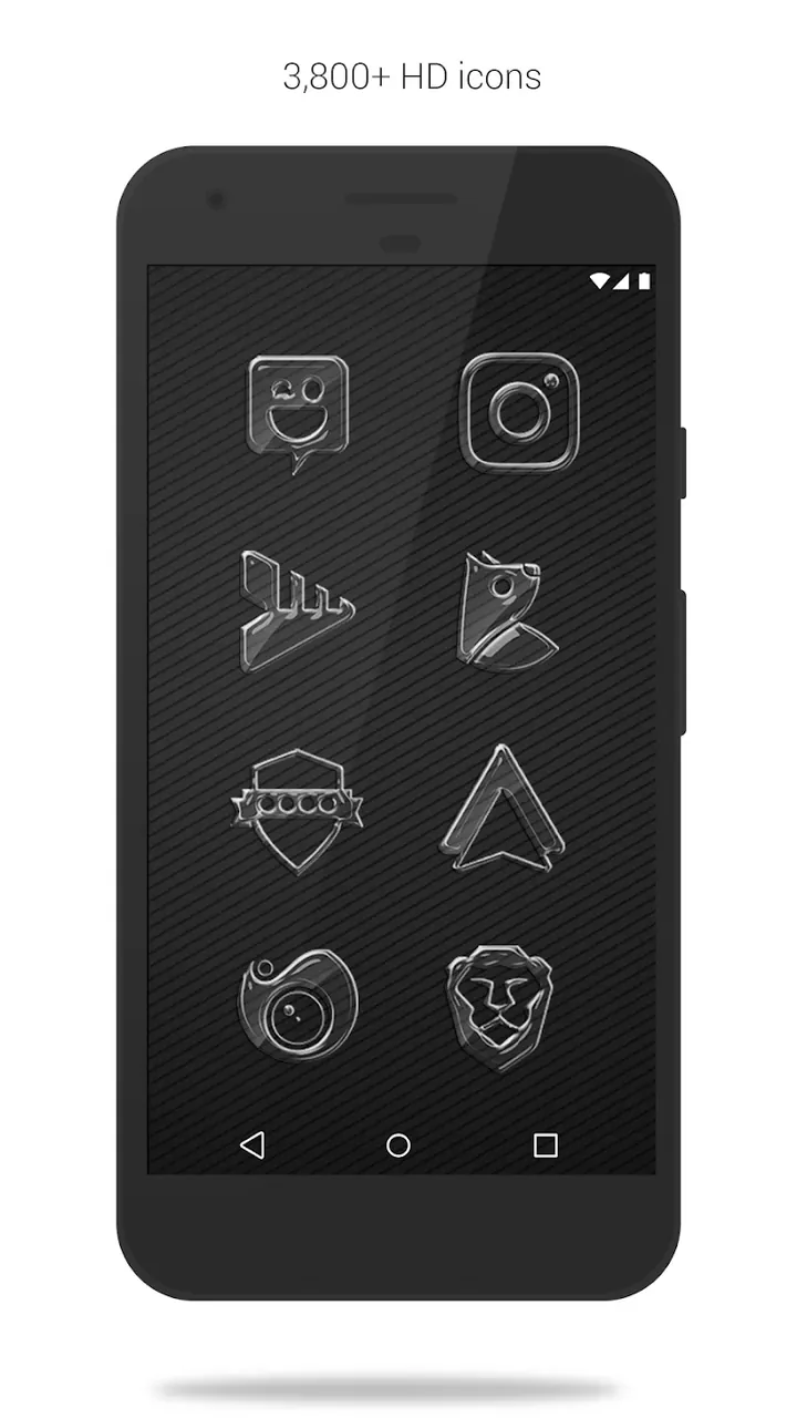 Glass Pack Pro - Clear Icons capture d'écran 3
