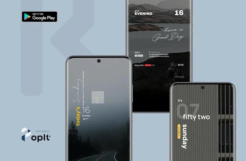 Aperçu de l'application PopIt KWGT 6