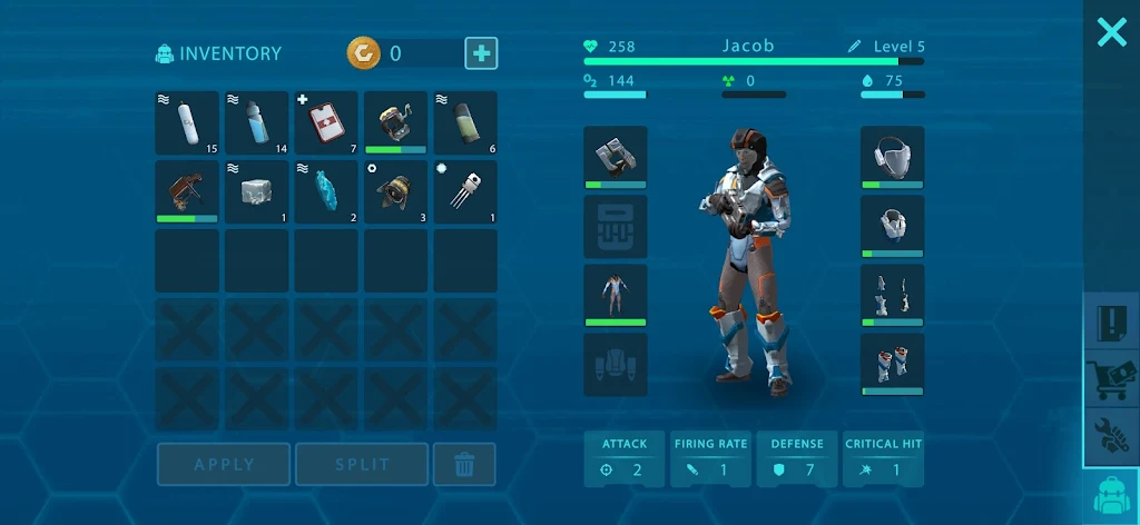 Space Stars: RPG Survival Game screenshot 2