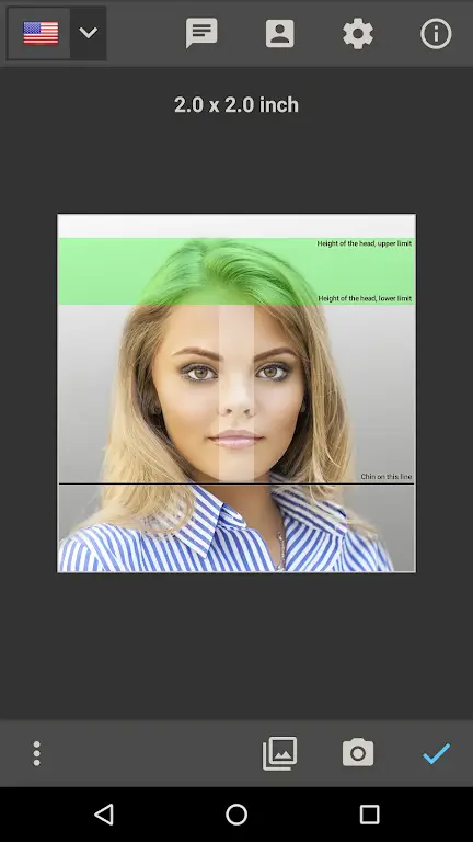Capture d'écran Passport Photo 2