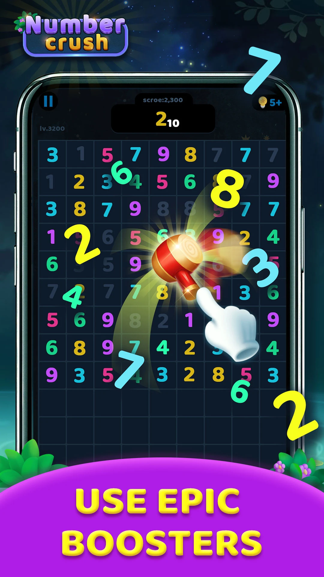Number Crush: Match Ten Puzzle capture d'écran 4