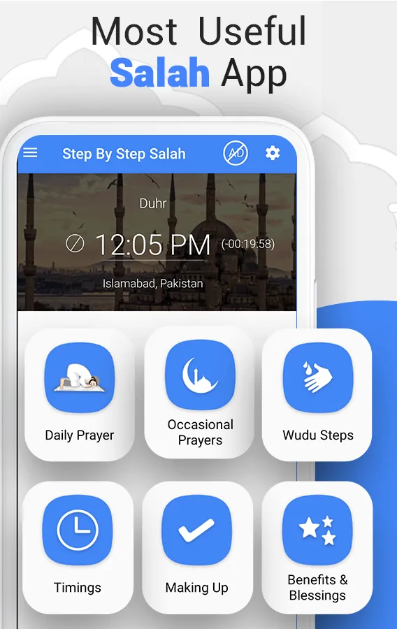 Capture d'écran de l'application Step By Step Salah 4