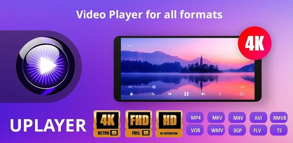 Capture d'écran UPlayer 1