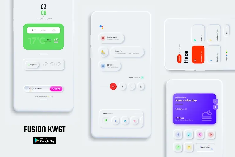 Capture d'écran FusiOn for KWGT 6
