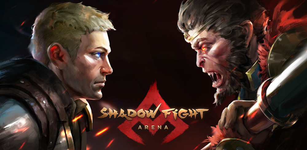 Tangkapan layar permainan Shadow Fight 4: Arena 1