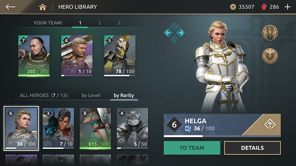 Tangkapan layar permainan Shadow Fight 4: Arena 6