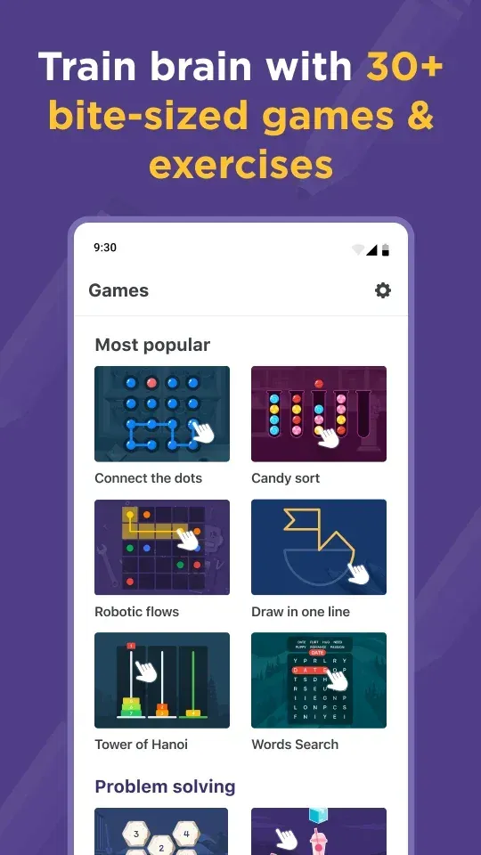 Aperçu 4 de l'application Impulse - Brain Training Games