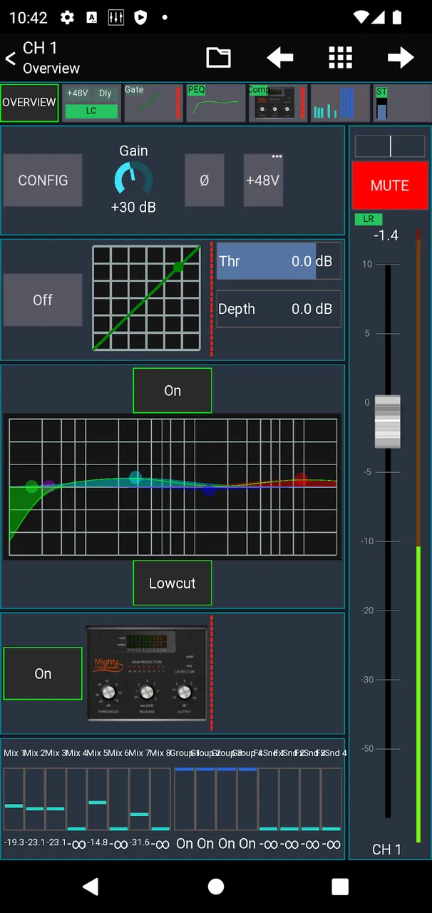 Capture d'écran Mixing Station 3