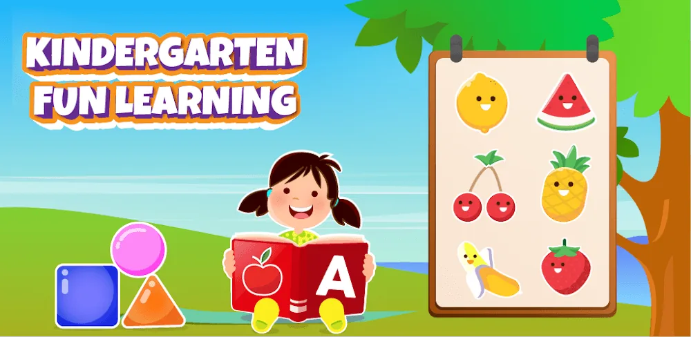 Capture d'écran du gameplay de Kindergarten kid Learning