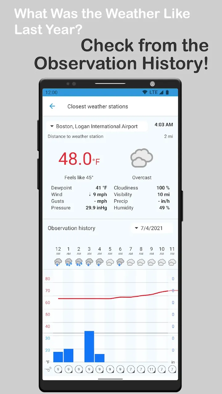 Capture d'écran Foreca Weather & Radar 6
