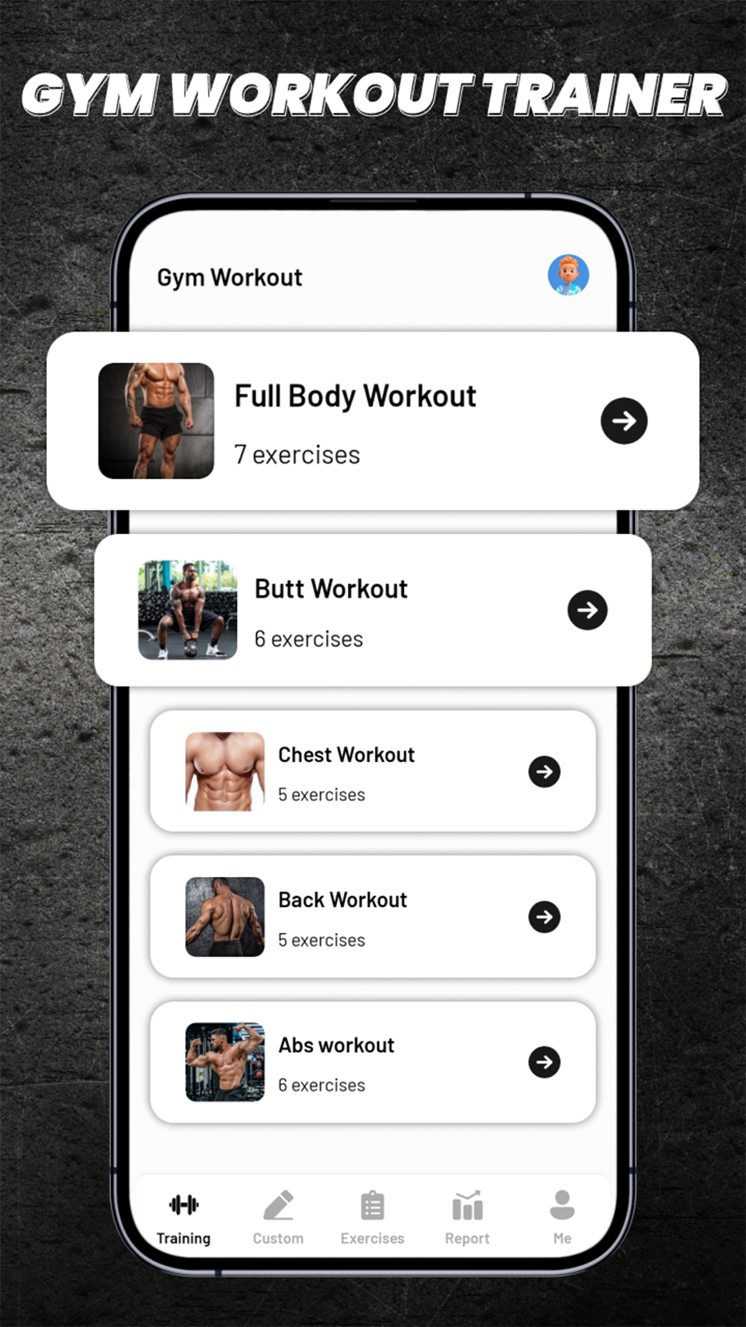Capture d'écran 4 de Gym Workout Tracker & Fitness