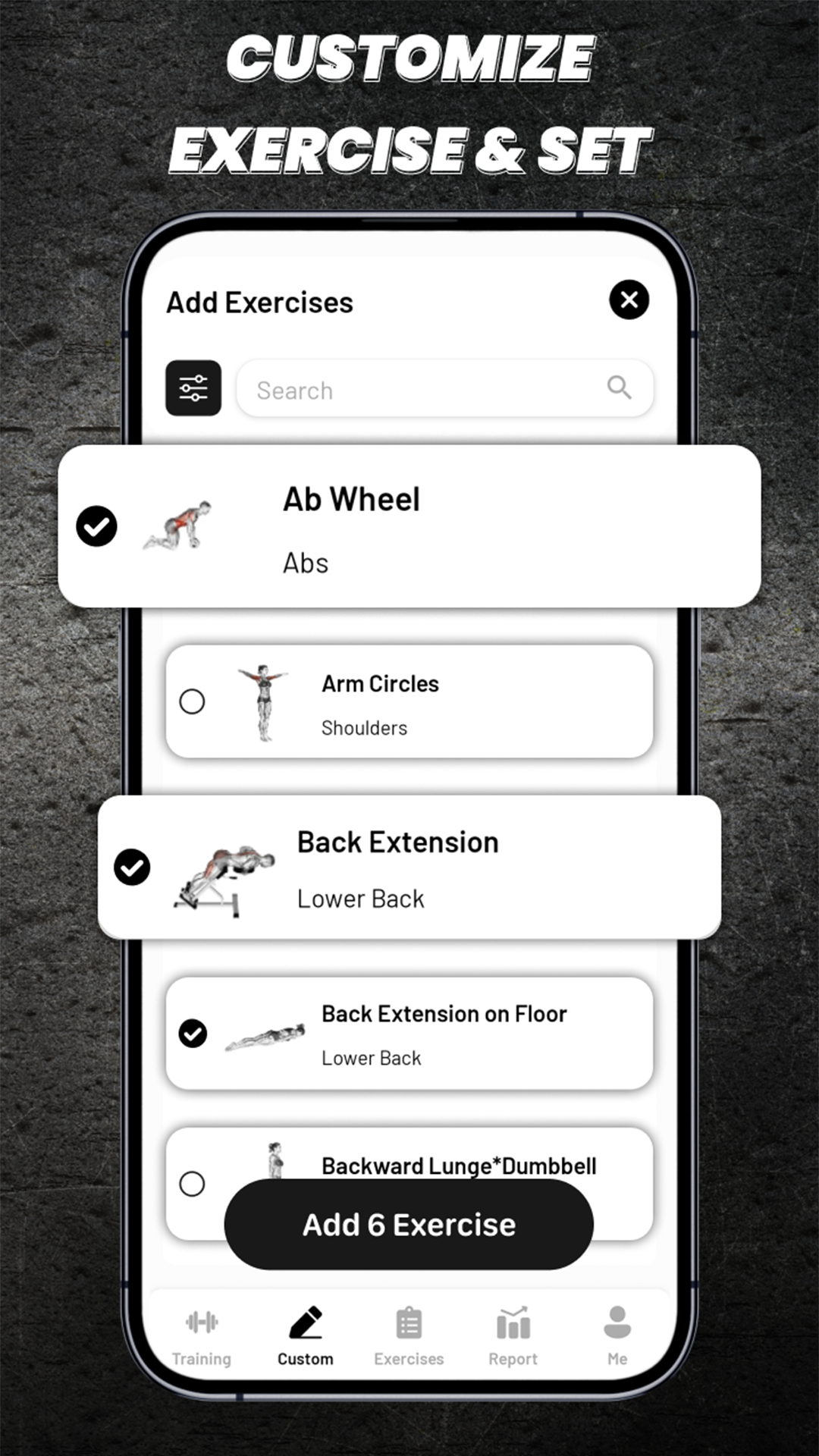 Capture d'écran 3 de Gym Workout Tracker & Fitness