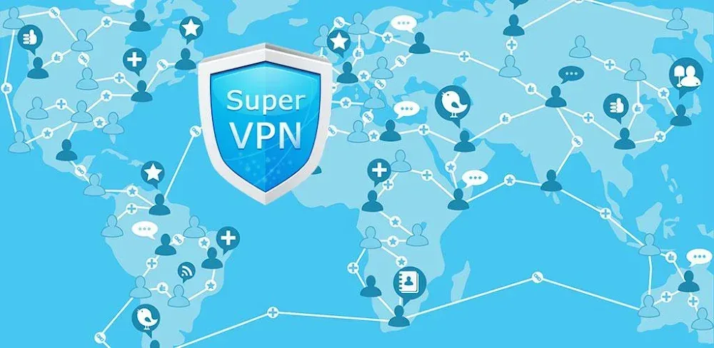 Captura de tela 1 do SuperVPN Pro
