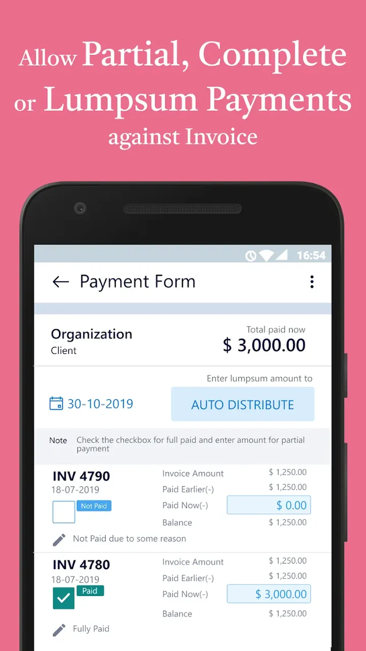 Capture d'écran 6 de l'application Simple Invoice Manager