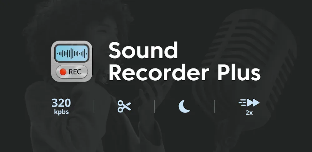Sound Recorder Plus: Voice Rec capture d'écran 1