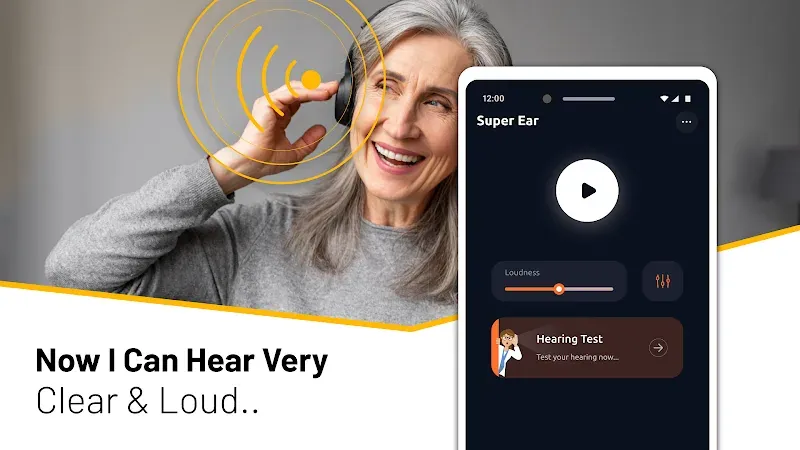 Pratinjau Aplikasi Super Ear Tingkatkan Pendengaran 2
