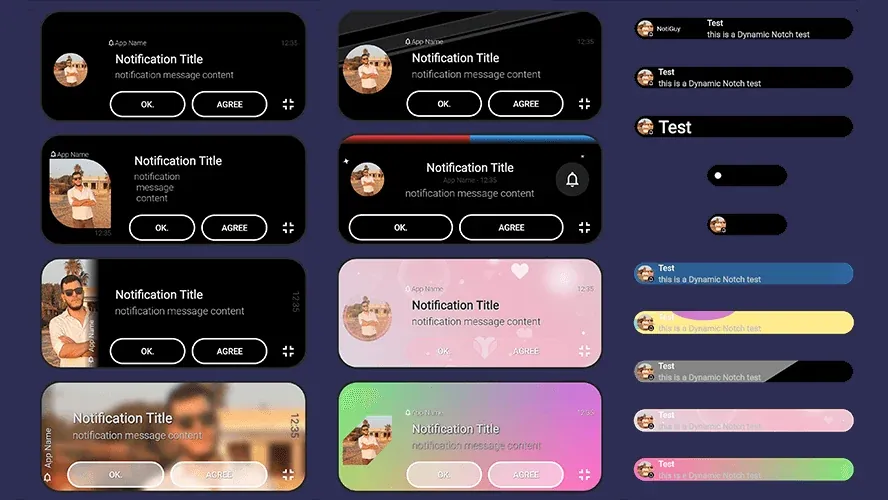 Capture d'écran NotiGuy 6