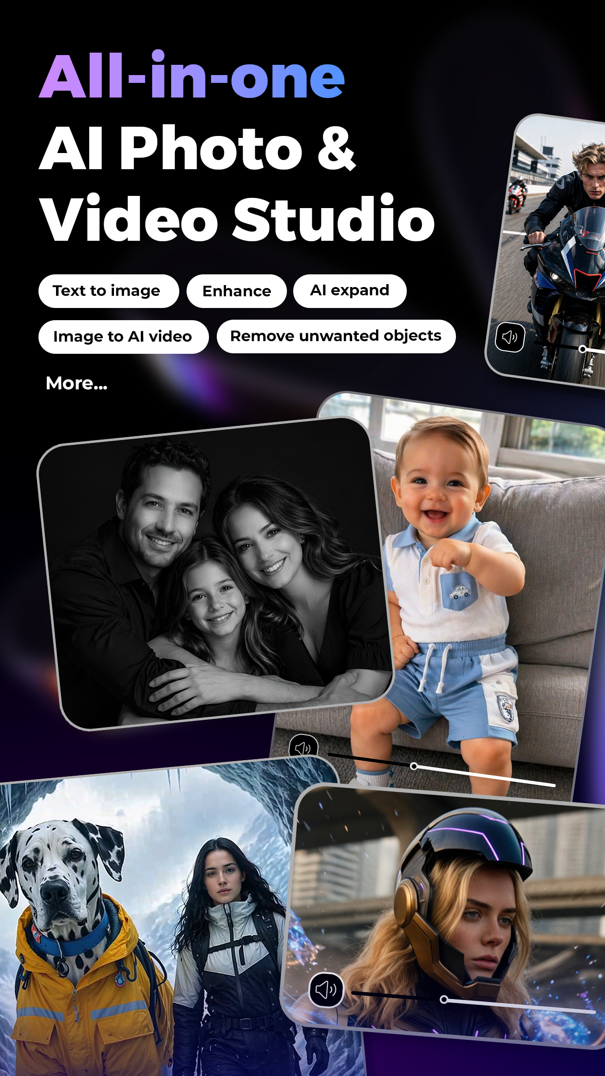 Holix: AI Photo & Video Maker capture d'écran 1