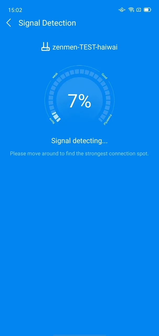 Capture d'écran WiFi  Master 5