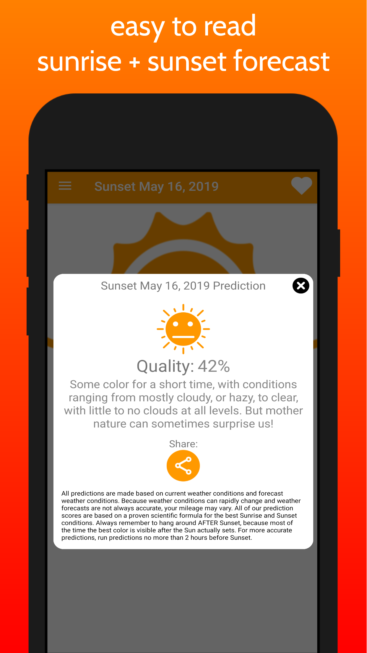 SkyCandy - Sunset Forecast App preview 5