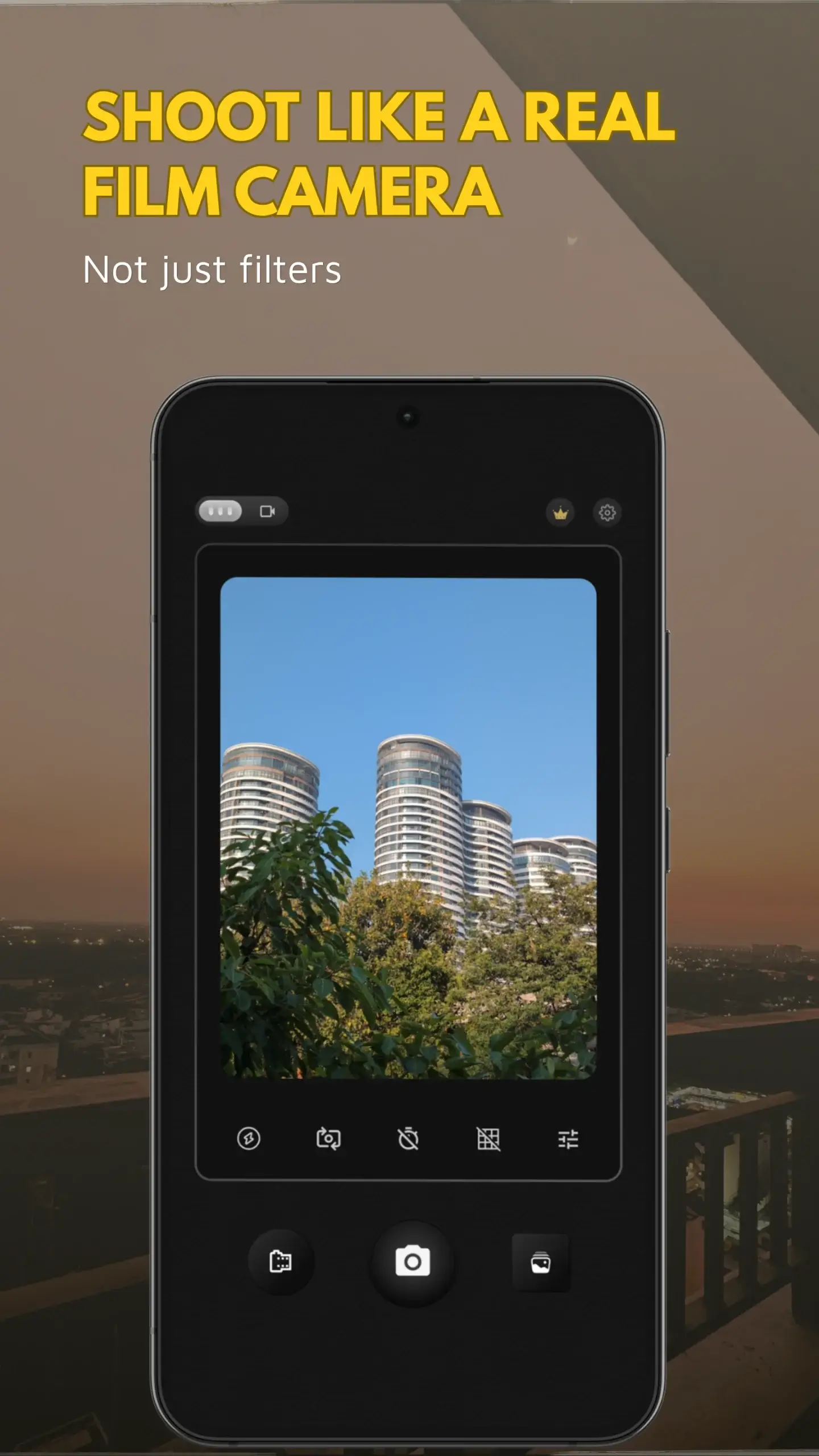 Aperçu 4 de l'application ROLLO – Vintage Film Camera