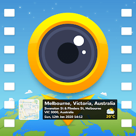 GPS Map Video Camera