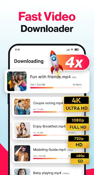 All Video Downloader & Browser – Скриншот 2
