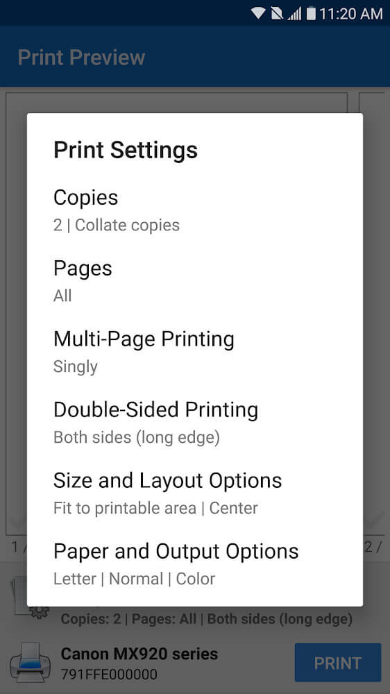 Captura de pantalla 5 de la aplicación NokoPrint – Mobile Printing