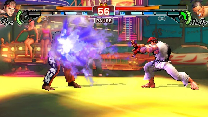 Street Fighter IV CE NETFLIX gameplay screenshot 2