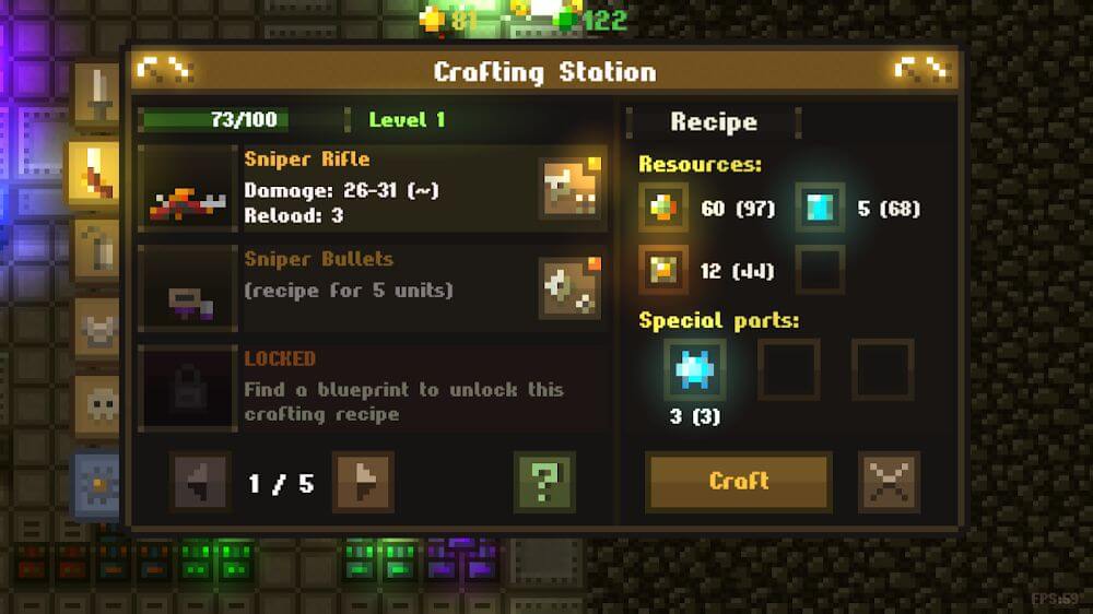 Capture d'écran Caves (Roguelike) 5