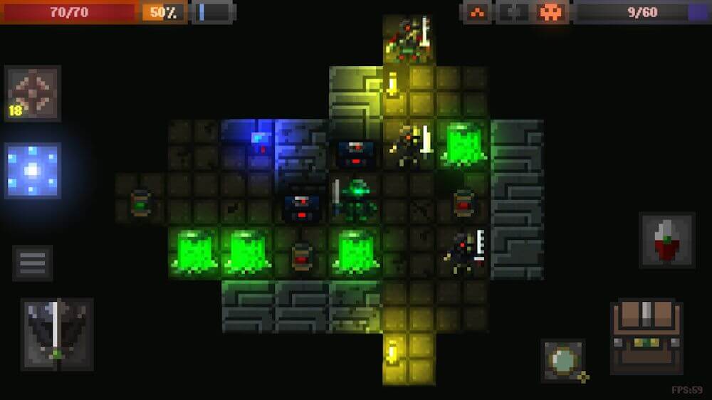 Capture d'écran Caves (Roguelike) 4