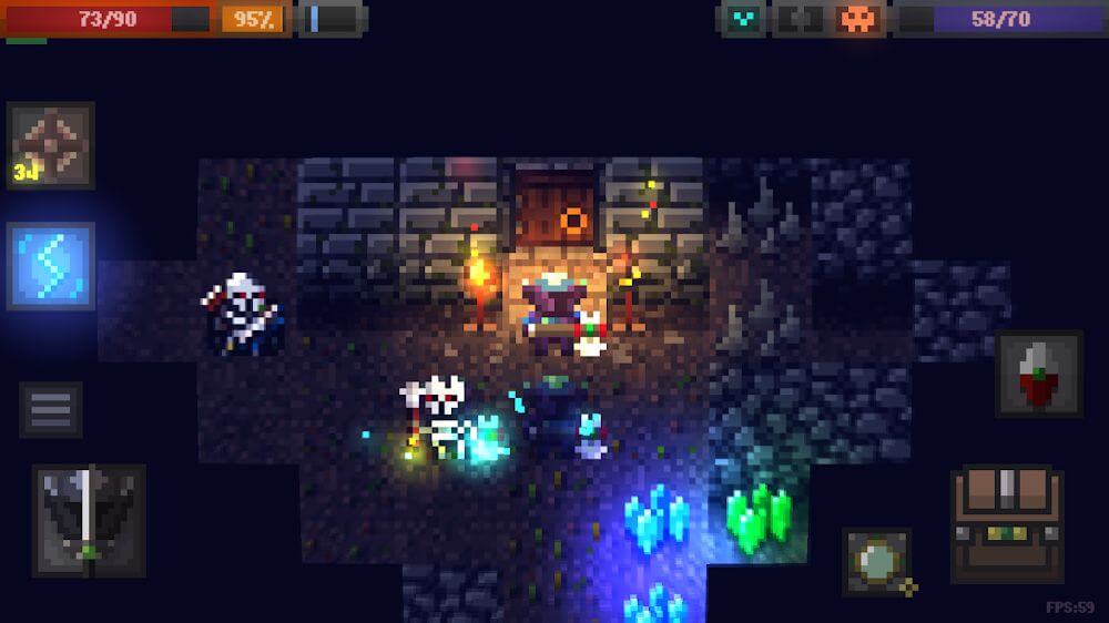 Capture d'écran Caves (Roguelike) 2