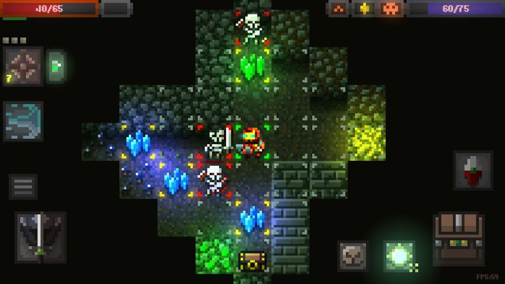 Capture d'écran Caves (Roguelike) 3
