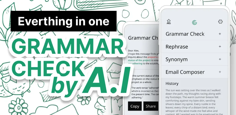 Grammar Check by AI Writing - Capture d'écran 1