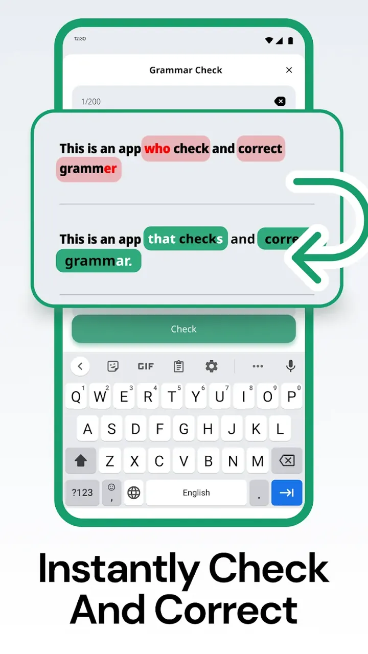 Grammar Check by AI Writing - Capture d'écran 3