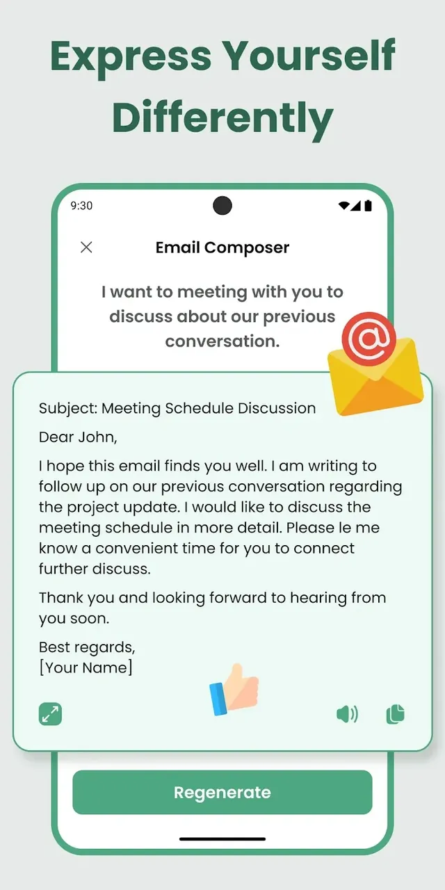 Glance: AI Grammar & Writing capture d'écran 6