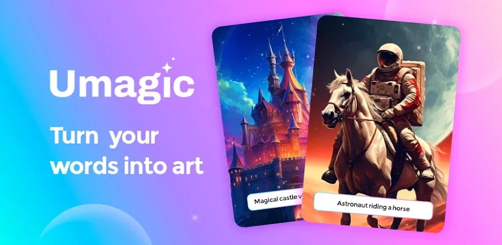 Aperçu de l'interface de Umagic AI 1