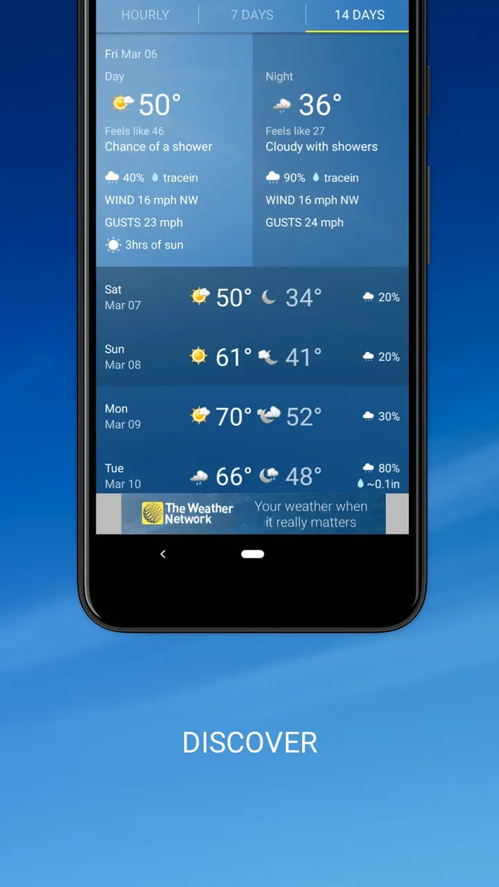 Capture d'écran 4 de l'application The Weather Network