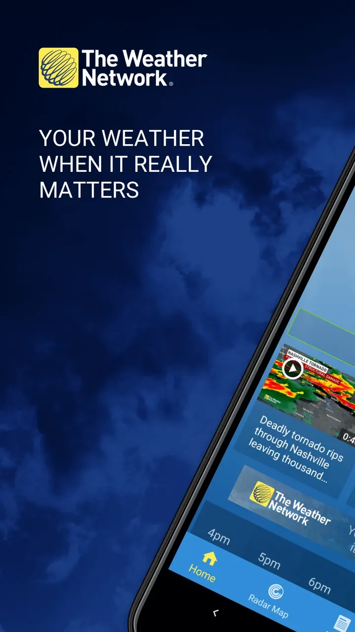 Capture d'écran 2 de l'application The Weather Network