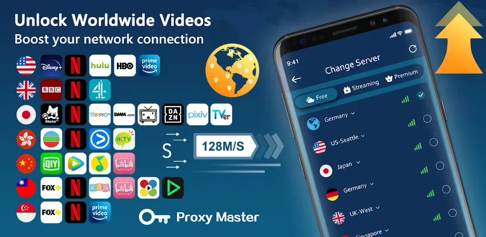 Capture d'écran Proxy Master 1