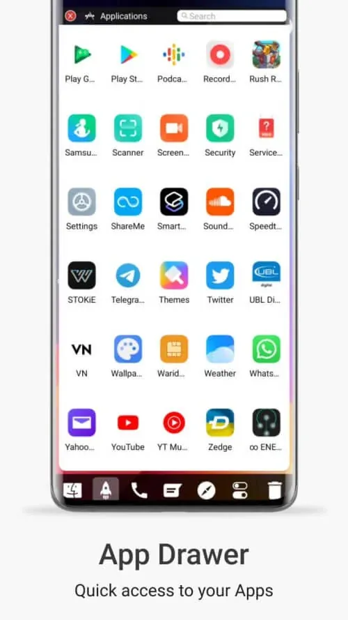 Launcher OS 2026 Screenshot 4: Kustomisasi Tema