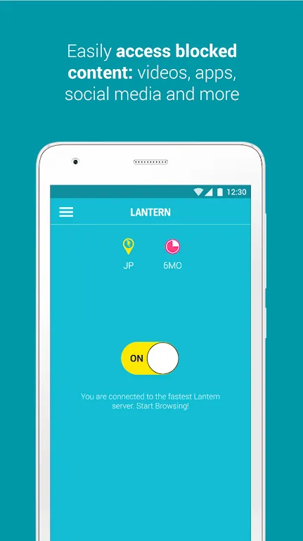 Capture d'écran de l'interface de Lantern 2